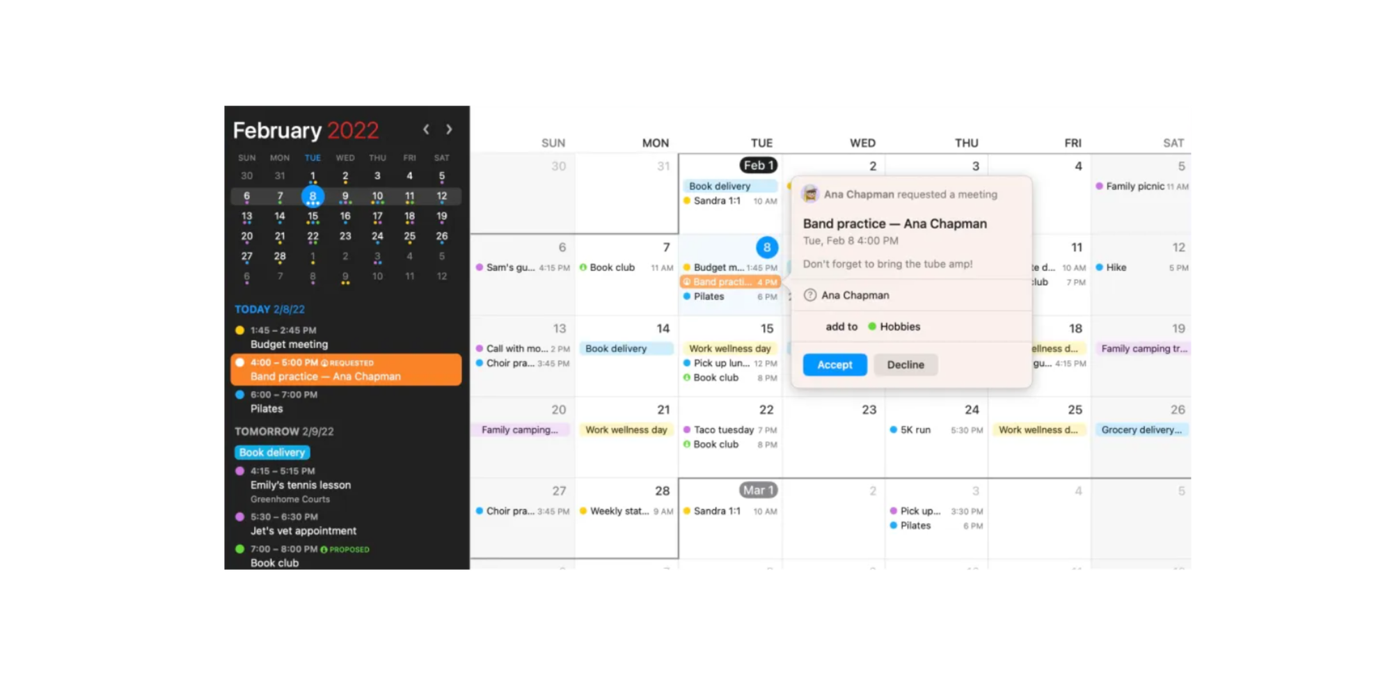 fantastical replace Google Calendar meeting scheduling